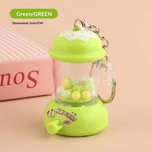 1pc Juicer Keychain - Realistic Manual Press Cartoon Juicer Gashapon Machine Small Gift, Gift For Friends, Holiday Gift, Birthday Gift, Collection Gift, Gift - Multicolor - View 10