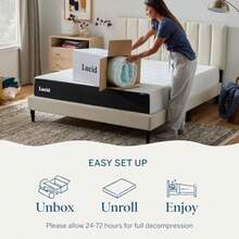 FIAN Lucid - Colchoneta de Memory Foam con Gel Refrescante - Sobrecolchón Ventilado de 7.5 cm - Topper Suave y Acolchado para Colchón - Alivia Puntos de Presión - Individual - Individual+7,5 cm - Ver 6