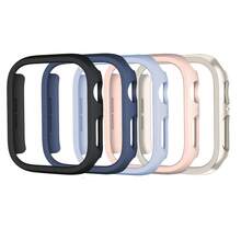 5PCS Hollowed-Out Bezel Case Compatible With Apple Watch 40mm 41mm 44mm 45mm 42mm 46mm,Hard PC Edge Protective Bumper Cover Shell, Shockproof Scratch-Resistant Dustproof For Apple Watch Series 11 10 9 8 7 6 5 4 SE - Multicolor - View 11