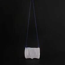 1个白色渔网，圆柱形渔网陷阱 - 彩色 - 查看 3