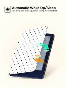 Ốp bảo vệ họa tiết chấm bi, phù hợp với Kindle thế hệ thứ 10 (2019), Kindle thế hệ thứ 11 (2024) (6 inch), Kindle Paperwhite thế hệ thứ 12 (2024), Kindle Colorsoft Signature Edition, Kobo Clara Colour và các dòng máy khác. Chất liệu da, hỗ trợ chức năng tự động bật/tắt màn hình, bảo vệ bốn góc chống rơi vỡ, không cần lo lắng về việc bị rơi. - Nhiều màu - Xem 10