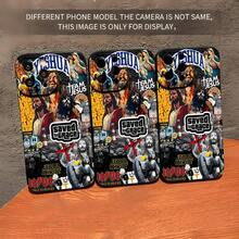 Funda para teléfono con collage gráfico inspirado en la fe que presenta vibrantes ilustraciones con temas espirituales. Compatible con  17,  16 Pro Max,  15 Pro Max,  13 y  12. Fabricada en TPU resistente, ofrece una protección fiable contra golpes y caídas. Un regalo perfecto para creyentes, amigos, familiares y ocasiones especiales como cumpleaños y Navidad. - Negro - Ver 4