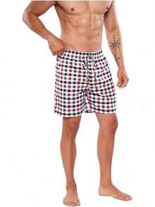 TendenciaAlfani - Pijama para Hombre, Paquete De 2 Bermudas para DormirCalidad premium - Negro/Gris - Ver 5