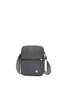 1 Pc Fashion Boys Crossbody Bag Solid Color Big Children Small Casual Square Bag Shoulder Bag Phone Wallet Key Change Storage Bag Portable Zip Closure Design Casual Bag Uitable For Shoping Parties, Holidays, Festive Events, Entertainment Vacation And Other Occasions For Boy Teen Students Gifts Etc The Perfect Gift For Gratitude