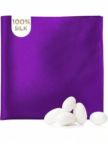 EstiloMANSPHIL Cuadrados De Bolsillo 100% Seda Para Hombres, PañUelo De Traje SóLido Para Baile De GraduacióN, Paquete De Regalo, 11 X 11 PulgadasVersióN Mejorada - Forma cuadrada, con bolsillo de acero inoxidable y pajarita. - Ver 12