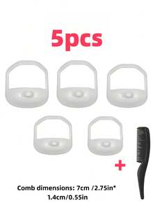 1支符合人体工学的淋巴面部及身体按摩刷 - 柔软聚酯纤维刷毛，精准塑形下颌线及颈部线条，无香型，适合所有浅肤色，淋巴按摩工具，适用于头发护理、沙龙、学校、旅行、居家、水疗、按摩等场合。 - 鬍鬚模具 - 查看 11