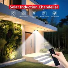 1 Pc 396 LED Shed Pendant Light - Motion Sensor 5 Lighting Modes With Remote Control, Indoor Outdoor Light For Barn, Home, Gazebo & Garage - Variant - View 2
