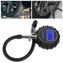 Medidor de Presión de Neumáticos Digital, 200 PSI Inflador de Neumáticos de Coche Medidor de Presión de Neumáticos Monitoreo Pantalla Digital LCD 4 Unidades para Coche, Motocicleta,37564783 - Tipo de Enchufe A Japonés (100V) - Ver 6