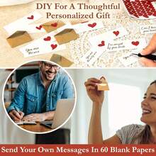 30pcs Envelopes - Mini Envelopes, Heart Stickers, Small Valentine's Day Cards, Little Love Notes For Him Or Her, Cute Gifts For Boyfriend Or Girlfriend - 30pcs迷你信封 - 查看 7