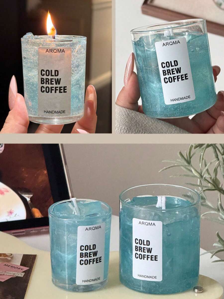 Nouvelles bougies parfumées en forme de tasse de café, bougies parfumées artisanales aux arômes de café, pêche blanche, thé vert, raisin. Décoration d'intérieur, aromathérapie, idéal comme cadeau pour Noël, Thanksgiving, la Saint-Valentin, les anniversaires et autres fêtes. Parfait pour les mères, sœurs, enfants, amoureux, amis et famille. - Multicolore - Voir 1