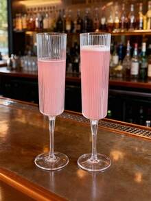 Acrylic Champagne Flutes, Wedding Party Wine Glasses, Unbreakable Champagne Toasting Flutes, Reusable Champagne Glasses, Suitable For Elegant Plastic Martini Cups - Perfect For Cocktails, Champagne And Desserts - Reusable, Mousse Cups, Suitable For Weddings, Parties And Bars - Nhiều màu - Xem 5