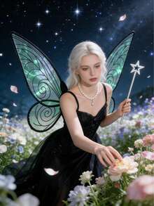 Adult Fairy Wings, Girl Butterfly Wings, Angel Wings, Female Fairy Costumes Halloween Dress-Up Party Gifts (6 Colors) Valentine's Day Costume