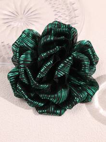 朋克风优雅不对称彩色激光花朵胸针，时尚复古装饰胸针，适用于西装、半身裙、主持人、晚礼服 - 彩色 - 查看 12