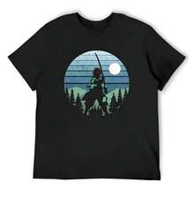 Retro Anime Tanjiro Kimetsu No Yaiba DS Kimetsu No Yaiba T-Shirt Man T-Shirt Men's T Shirts - Black - View 1
