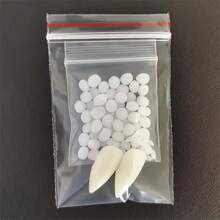 Halloween Vampire Fangs Set - DIY Costume Teeth With Adhesive, Suitable For Day Of The Dead And Party Cosplay Decoration - White - View 10