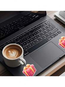 Large Cartoon Gift Box - Includes Game Stickers - Suitable For Car Body, Car Window, Bumper Waterproof Vinyl Stickers