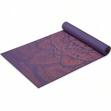 Tapete de yoga Premium de 6 mm con impresion extra gruesa antideslizante para ejercicio y fitn para todo tipo de yoga pilates y entrenamientos en el suelo 68 pulgadas de largo x 24 pulgadas de ancho x 6 mm de grosor - Rosaateniense - Ver 1