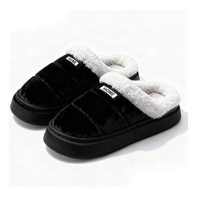 TendenciaZapatillas Unisex De Antideslizantes Y Suaves Negro 25 MxCalidad premium