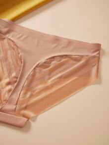 3 Quần lót ren gợi cảm màu trơn cỡ lớn dành cho nữ, quần lót hipster thoải mái khi mặc ở nhà và chơi thể thao - Nhiều màu - Xem 7