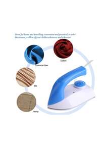 Mini plancha, mini plancha de ropa portátil, plancha de control de temperatura para uso doméstico y de viaje,37562905 - Tipo de Enchufe A Japonés (100V) - Ver 2