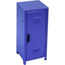 Mini locker, pequeño armario metálico para computadora, caja de , caja fuerte para dinero y caja de - Negro - Ver 1