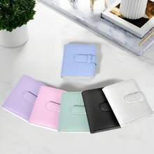 2X3 Mini Photo Album Holds 32 Sheets, Portable And Suitable For 3inch Fujifilm Mini Photo Paper, Photo Game Card Album, Halloween, Christmas, New Year Gifts - [White] - View 10