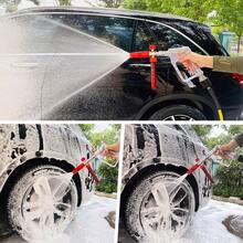 Cañón de espuma mini con presión Bear Force Pro con conector rápido de 1/4", lanza de espuma de nieve ajustable 360° para lavadora a presión, dispensador de jabón para automóviles para espuma espesa - Para conexión rápida - Ver 10
