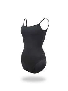 balletto Adjustable Shoulder Strap Gymnastics Leotard, Backless Design For Ballet Practice, Black Adult Women Camisole Fitness Apparel - Black - View 1