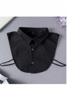 1pc Detachable Fake Collar, Men's Half Shirt Collar, Fashionable Accessory - Multicolor - View 9