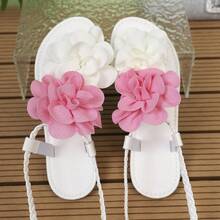 Floral Woven Leg Wrap Flat Sandals, Vacation Casual Style