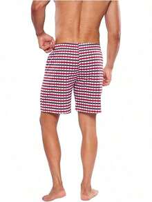 TendenciaAlfani - Pijama para Hombre, Paquete De 2 Bermudas para DormirCalidad premium - Negro/Gris - Ver 4