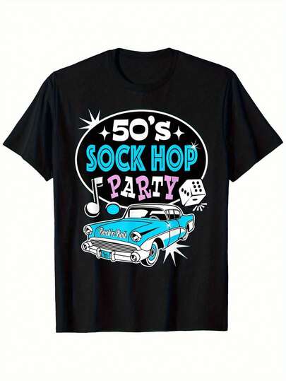 Men'S Vintage 1950s Retro Rock 'n' Roll T-Shirt - Soft Heavyweight Tee with Classic Car Graphic - Sizes S-3XL - Mid-Century Americana Party Shirt for 50s Themed Events, Car Shows & Casual Outfits - Mid-Century Modern Style Clothing, Rockerbilly, Men Graphic Tee, Men Graphic T Shirt, Graphic T Shirt Men, Men' T Shirt, Vintage T Shirt Men, Men Shirt Graphic Tee, Tee Shirt For Men, Top, Camisa De Hombre, Graphic Tee Men, T Shirt For Men, Funny Tshirt, Men Clothe, Men Shirt, Gothic