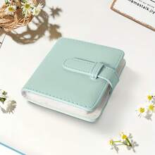 2X3 Mini Photo Album Holds 32 Sheets, Portable And Suitable For 3inch Fujifilm Mini Photo Paper, Photo Game Card Album, Halloween, Christmas, New Year Gifts - [White] - View 2