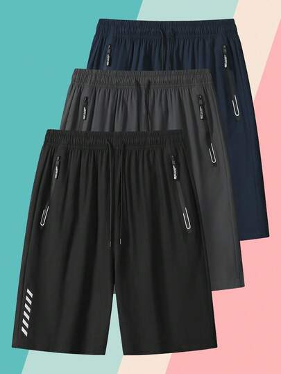 新款上市，时尚休闲运动短裤，四季皆宜，男女皆可穿着。采用抽绳腰带和双侧拉链口袋设计。面料舒适。适合日常生活、工作、旅行、跑步、休闲、健身、散步、徒步、露营、约会等多种场合。