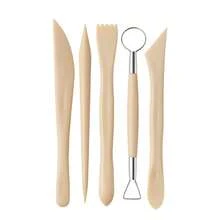 35pcs Ceramic Art Tools Set, Clay Sculpting Carving Ribs Silicone Modeling Tools For DIY Pottery - Picture Color - View 5
