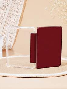 Kindle 6英寸第11代（2024年和2022年发布）电子书保护套 - 超薄透明TPU后盖，带自动唤醒/睡眠功能，也适用于Kindle Paperwhite第12代（2024年发布），可定制，适合日常使用和节日送礼 - 彩色 - 查看 3