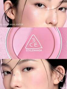 MIDDY Blush & Highlighter Duo Palette, Multi-Functional Face Makeup Palette, Soft Radiant Finish, Buildable Coverage, Creates Natural Luminous Makeup Look, Compact Slim Packaging, Various Shades Available, 4.3g/0.15oz. Korean Cosmetics | K-Beauty - SLICK - View 8