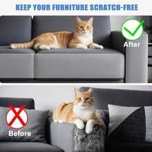 Pet Owner Furniture Protection Tape Transparent Scratch Resistant Film For Sofa Durable No Residue Or Trace Included - 30cm X 5m - View 3