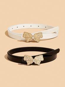 Two Pieces Of Fashionable Teen Butterfly Belts" - 90 - View 1