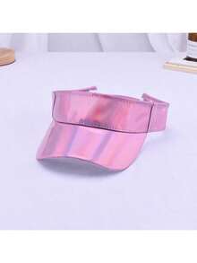 1顶男士欧美风激光镂空休闲棒球帽，街头时尚遮阳透气无帽檐帽，夏季款 - A - 查看 12