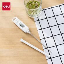 DELI LE553 Thermometer: Direct-Insertion Probe Thermometer With Numerical Locking For Accurate Temperature Measurement, Intelligent Power Saving, And Automatic Sleep Mode.