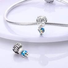 S925 Silver Plated Fashionable Charm Couple Pendant, Women's Jewelry, Suitable For Daily Wear And Gift Giving, New Women's Series, Personalized Gift. Valentine's Day, New Year, Carnival - Multicolor - View 2