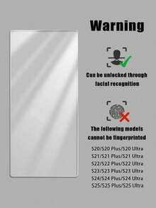 5片装高清钢化玻璃屏幕保护膜，兼容三星S20 FE、S24 FE、A14、A15、A16、A17、A07、A25、A35、A34、A54、A05s、A55、A06、A16、A26、A36、A56、S25 Edge、A07、A17、S25 Ultra、S24 Ultra、S23、S22、S26 Ultra、S26、S26 Plus系列机型 - 無色 - 查看 9