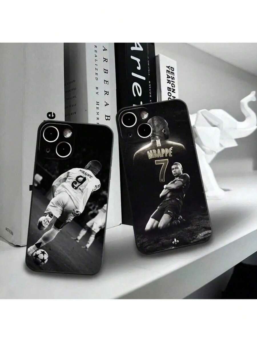 Funda de teléfono Footballstar M-Mbappe, último estilo, envío local, funda de teléfono premium ♡   Fundas suaves negras para Apple 17/16/15/14/13/12/11/Air/Pro/ProMax, Galaxy S20/S21/22/S23/S24/S25 Plus Fe Ultra, A05/A06/A13/A15/A16/A25/A35, Redmi Note 13 Pro Plus//Poco M4/M6/X6/F5/Tuobo - z1 - Ver 1