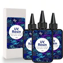 Transparent UV Resin Hard Glue, Specially For Phone Cases UV Epoxy Resin High Gloss UV Curing Epoxy Resin Crystal Kit, For DIY Phone Case & Jewelry Making, Fast Curing - Trong sáng - Xem 10