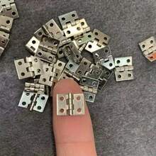 10个迷你铰链，小型装饰模型DIY配件 - 彩色 - 查看 9