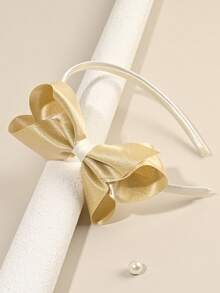 女孩蝴蝶結裝飾髮箍