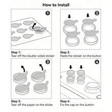 Cute Cat Paw Directional Keys & Silicone Joystick Cap Set, ABXY Button Protective Cover, Compatible With Nintendo Switch/OLED, Not Compatible With Switch Lite & Protective Case - Switch 2 - View 7