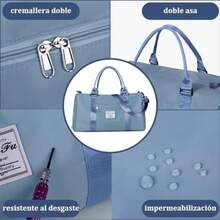 mhjBolsa de Viaje HombreMaleta Deportiva Bolsa de Deporte Gym con Compartimento para Zapatos y Bosillo Impermeable Bolso de Viaje para Hombres y Mujeres Ligero AzulSleeping Bags - 219139045 - Ver 7