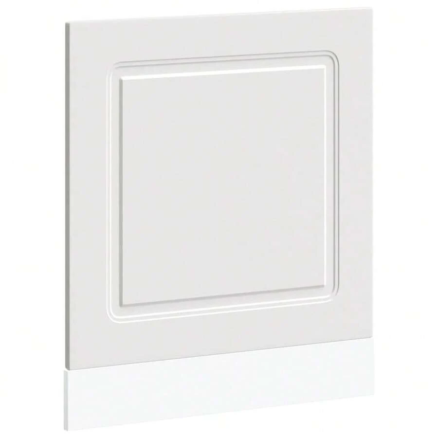 vidaXL Panneau de lave-vaisselle Kalmar blanc 60x1,5x67 cm - Blanc - Voir 1